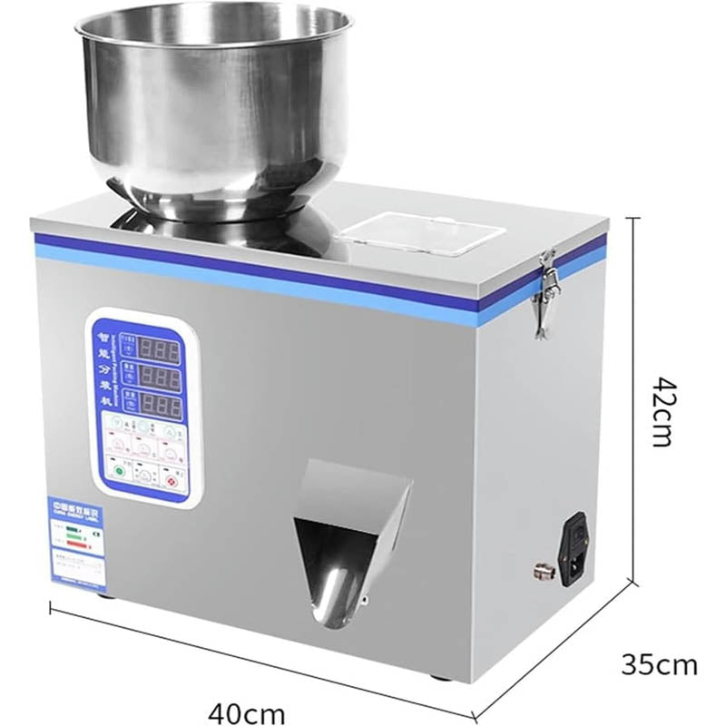 Powder Filling Machine with Stainless Steel Hopper Bottle Filling Machine filling range is 2-99g Automatic Intelligent