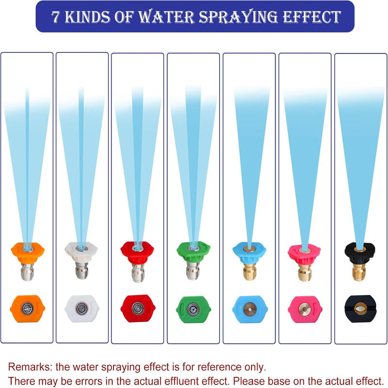 Pressure Washer Gun 4500 PSI, with Replacement Extension Wand, M22-14mm Inlet & 1/4'' Outlet Hose Connector Foam Gun