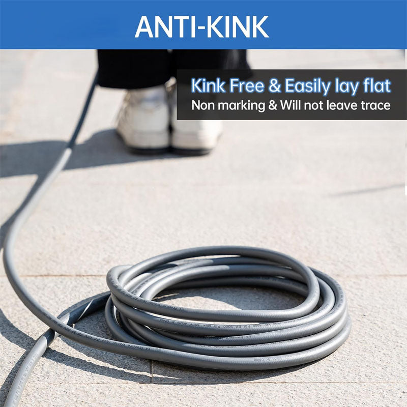 Pressure Washer Hose 25FT 1/4" Kink Free M22-14mm Brass Thread ReplacementFor Most Brand Pressure Washers