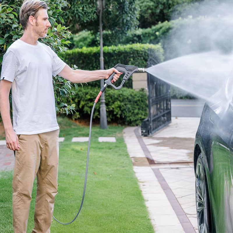 Pressure Washer Hose 25FT 1/4" Kink Free M22-14mm Brass Thread ReplacementFor Most Brand Pressure Washers