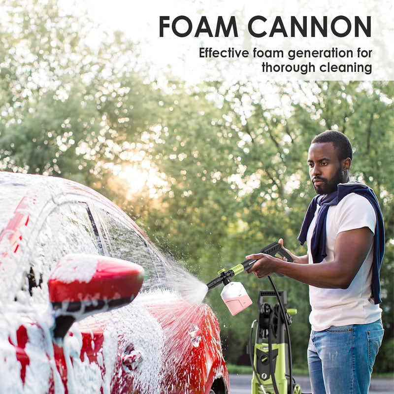 Pressure Washers 4000PSI 2.8GPM with Nozzle Set Wash Mitt Foam Cannon Included for Deck Driveway Patio