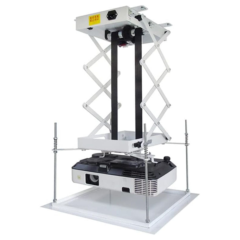 70cm Projector Lift Electric Bracket Motorized Lift ith Remote Control Hidden Ceiling Mount Bracket 220V