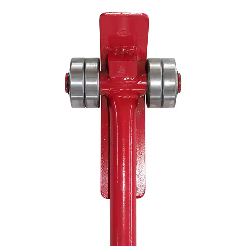 3- 5T Carbon Steel New Tool Types Car Using Long Steel 3 Ton Roller Crowbar ,Cargo Shaft Trolley