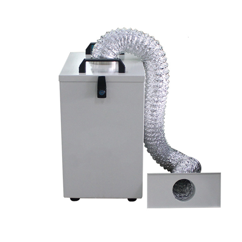 Pure Air Fume Smoke Air Purifer,80W,110V Fume Extractor,for Nail Salon, Laser Marking, Printing and Laser Engraving Smoke Filtration