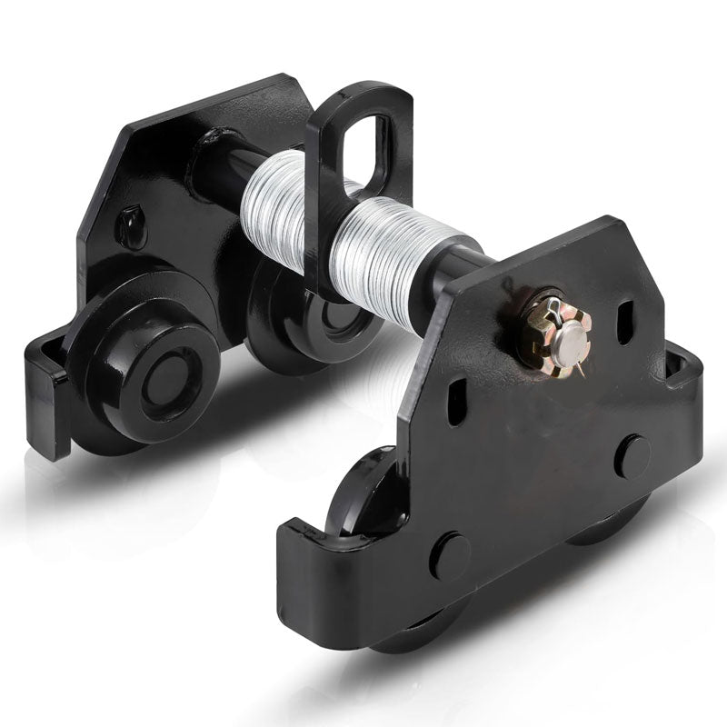 Anti-Collision Hand-Pull Trolley Hand-Push Trolley Monorail 3 Tons Lifting Crane