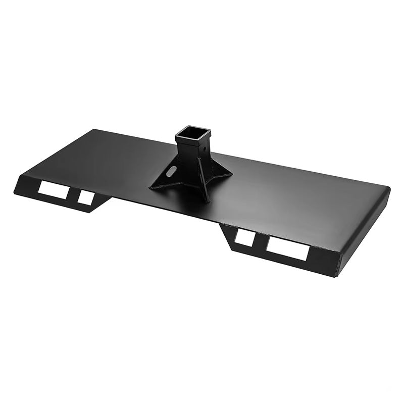3/8" Top Bar Thick Quick Tach Attachment Mount Plate Compatible with Tractors Skid Steer Quick Attach Plate