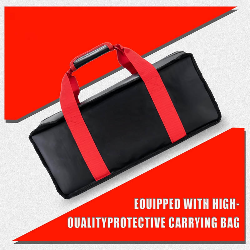 Recovery Straps 1" x 30' Kinetic Recovery Tow Rope 48,000 lbs Snatch Strap with 2pcs Soft Shackles for Offroad Vehicle, Jeep, Tractor Elastic Ropes Kit