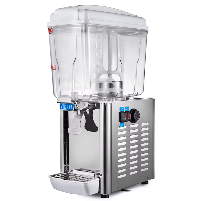 Automatic 18L 4.75Gal Single Tank Hot And Cold Drinks Dispenser Machine Commercial Juice Beverage Dispenser Machine