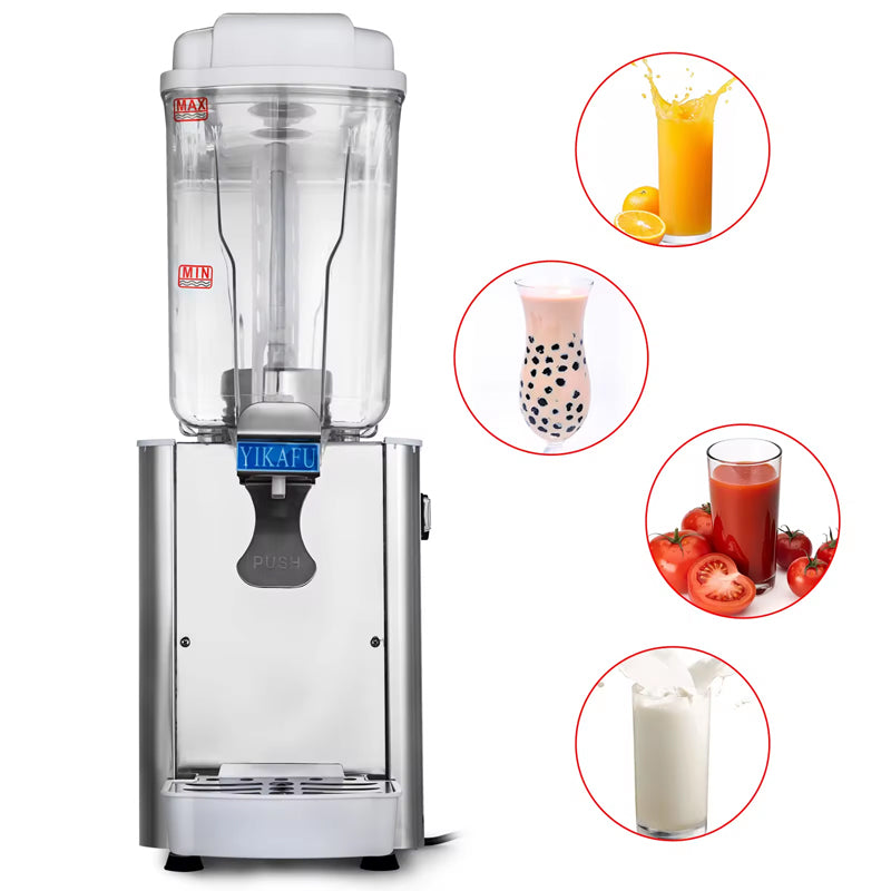Automatic 18L 4.75Gal Single Tank Hot And Cold Drinks Dispenser Machine Commercial Juice Beverage Dispenser Machine