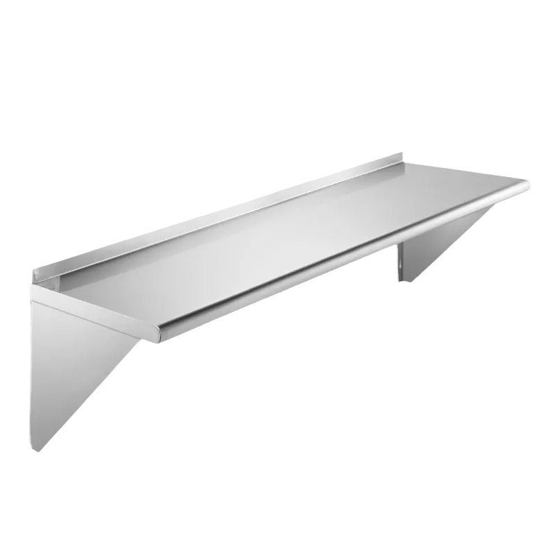 Stainless Steel Wall Rack Kitchen Thickened Multi-Function Wall-Mounted Storage Rack 201 Material Stainless Steel Wall Rack