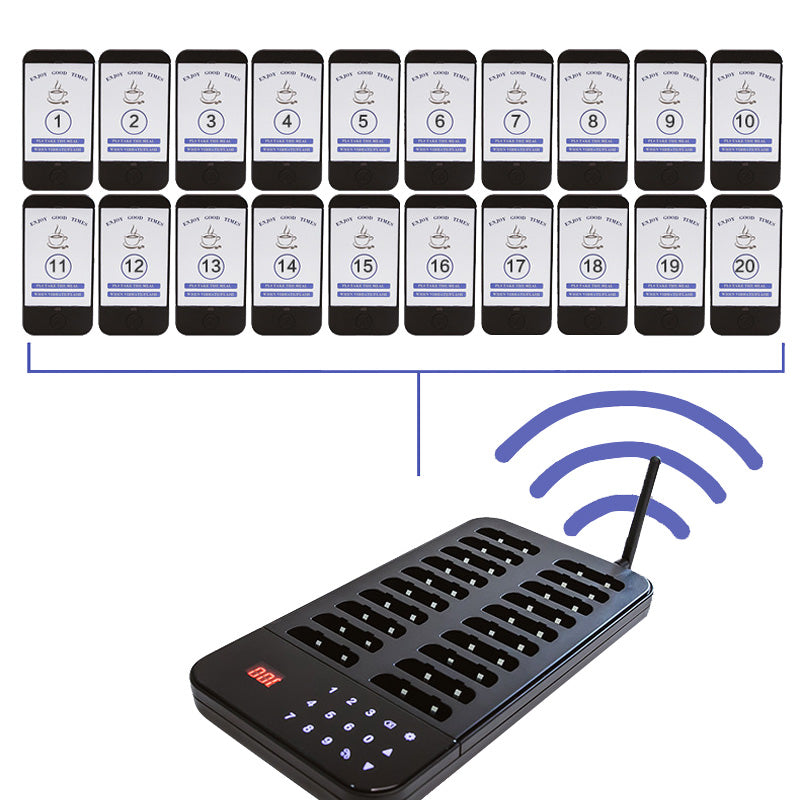 Wireless Meal Pickup Device, Vibration Meal Pickup Device, Restaurant Milk Tea Shop Queue Calling Device, Meal Pickup Device