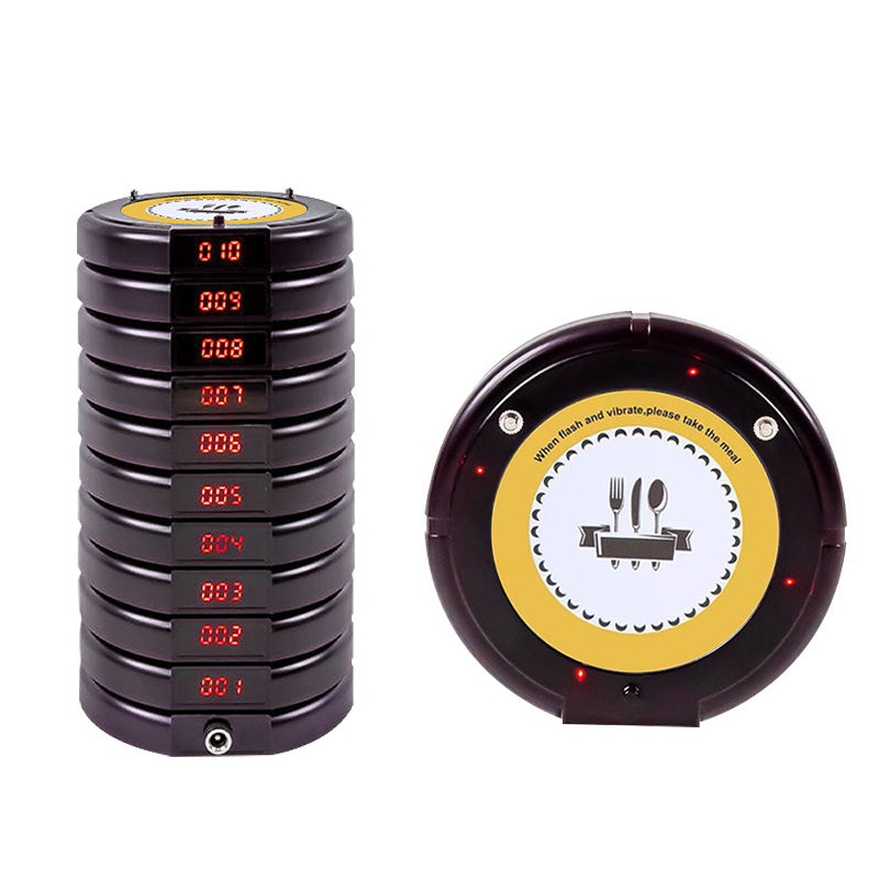 Wireless Food Picker, Vibration Buzzer Food Picker, Queue Calling Device, Disk Calling Device