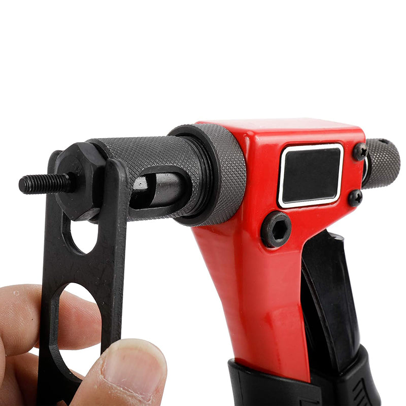 8” Rivet Nut Tool Kit with 8 Pcs Mandrels M3, M4, M5, M6, 1/4-20, 10-24, 8-32, 6-32, Riveting Tools