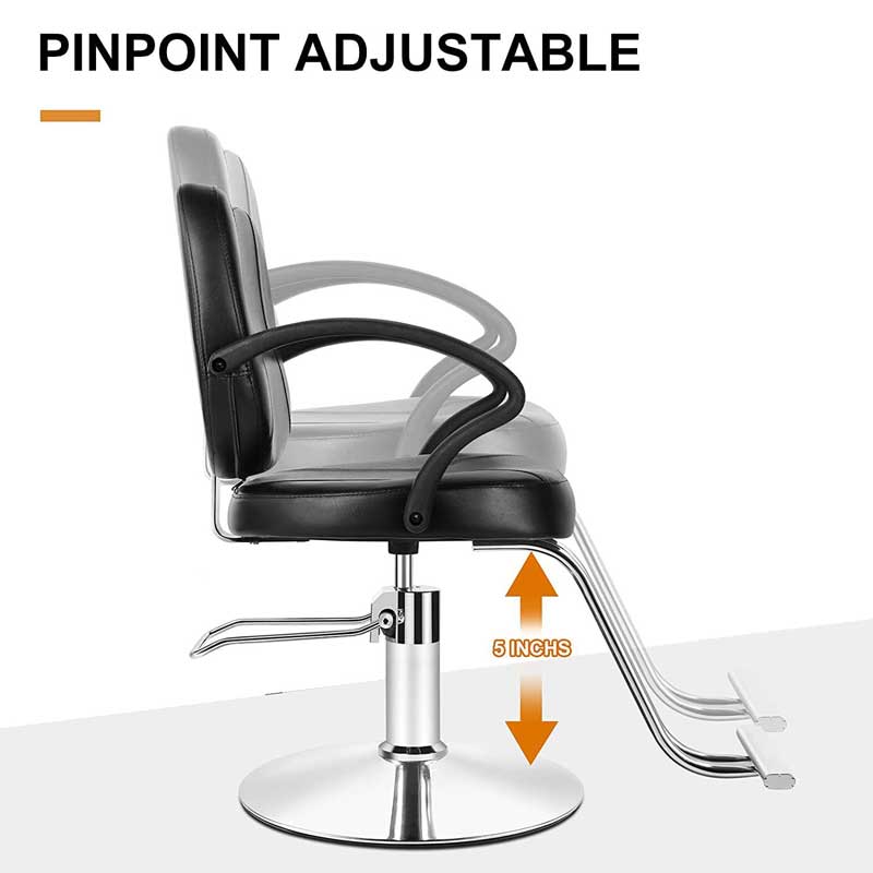 New Hairdressing Chair, Swivel Barber Chair, Barber Shop Hair Salon Furniture