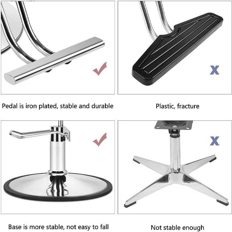 New Hairdressing Chair, Swivel Barber Chair, Barber Shop Hair Salon Furniture