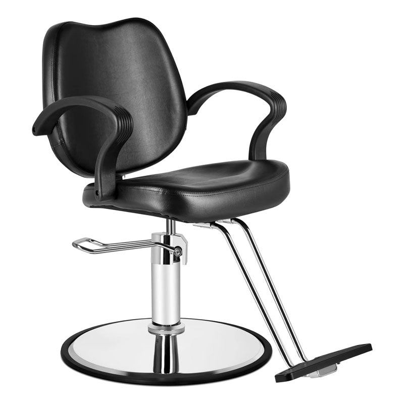 Salon Chair Salon Chair for Hair Stylist Swivel Styling Chair Heavy Duty Hydraulic Pump Adjustable