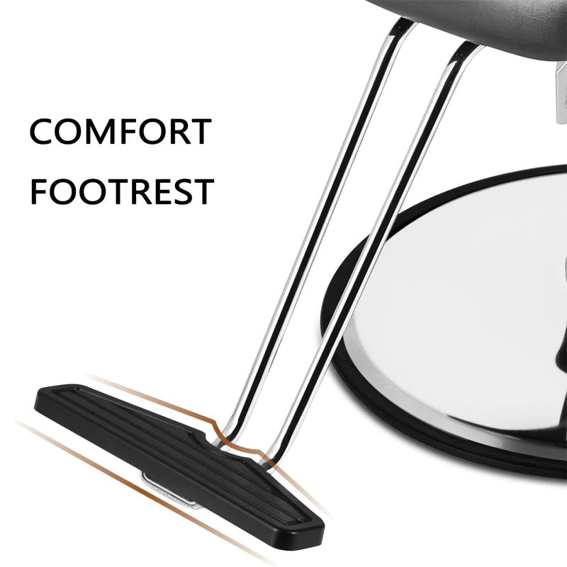 Salon Chair Salon Chair for Hair Stylist Swivel Styling Chair Heavy Duty Hydraulic Pump Adjustable