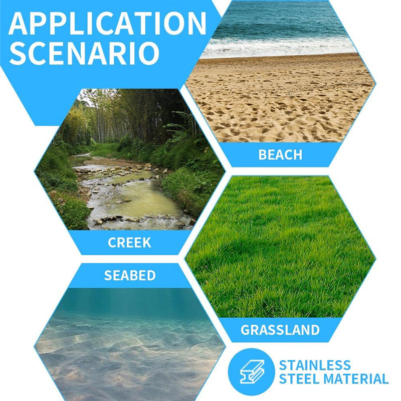 Metal Detection Sand Shovel Stainless Steel Digging Shovel For Beach And Underwater Treasure Hunting