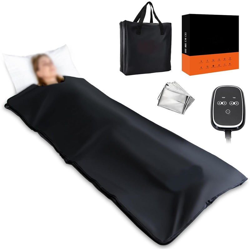 86°-167°F, 70×35'', Infrared Sauna Blanket, Detox Sauna Blanket, Skin-Friendly Portable Sauna Blanket, Suitable For Home Relaxation