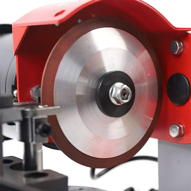 Circular Saw Blade Sharpener 5 Inch Grinding Wheel Size, Rotary Angle Grinder 370W, Saw Blade Sharpener for Carbide Saw Blades