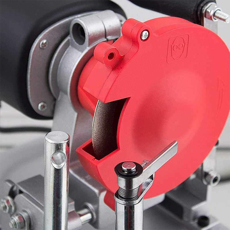 120V Electric Circular Saw Blade Sharpener with Diamond and Emery Wheels