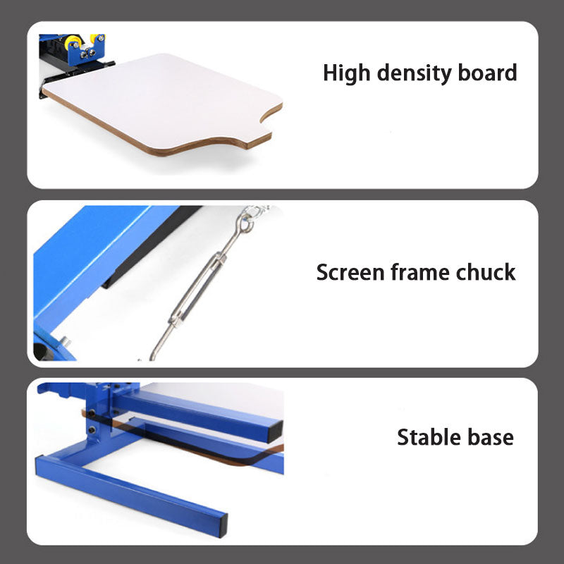 Silk Net Printing Machine, 1 Color And 1 Stop Silk Net Printing Machine, Suitable For T -Shirt DIY Printing