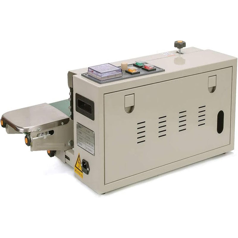 Sealing Machine Continuous Band Sealer Automatic Vertical/Horizontal for PVC Membrane Bag Film 110V