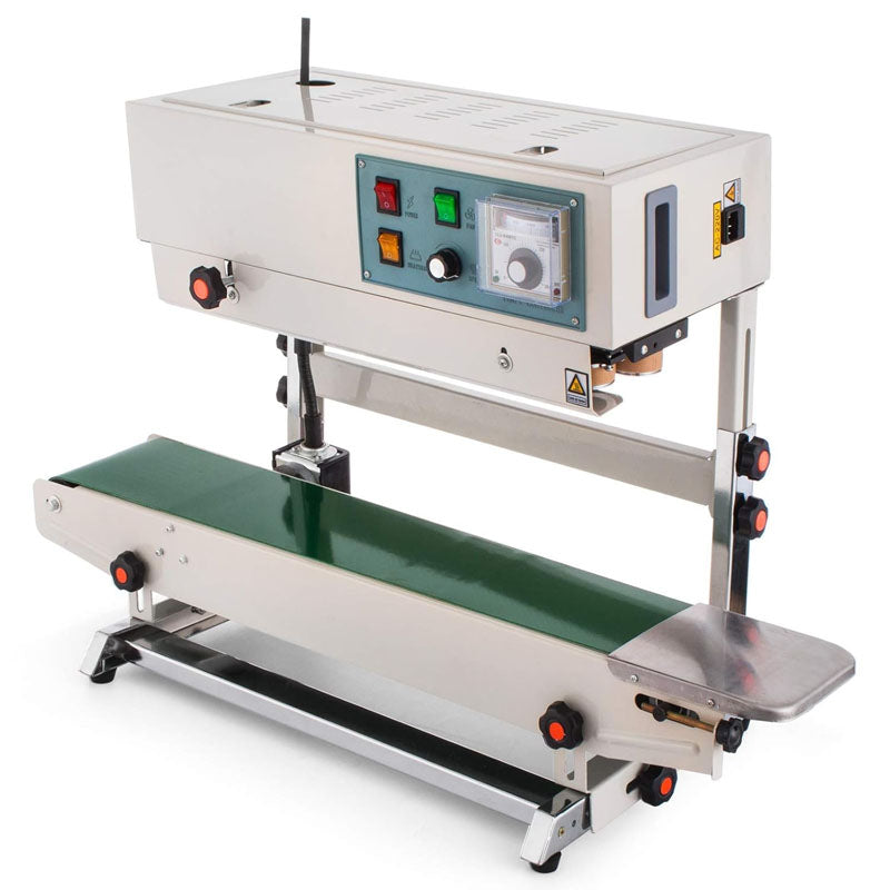 Sealing Machine FR-900 Continuous with Digital Temperature Control Vertical Band Sealer for Bag Films
