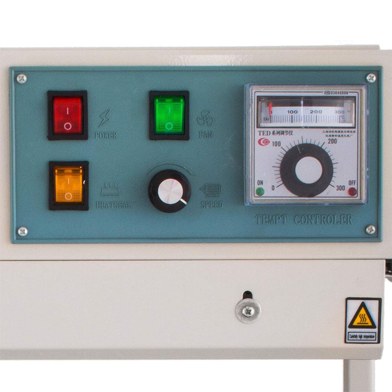 Sealing Machine FR-900 Continuous with Digital Temperature Control Vertical Band Sealer for Bag Films