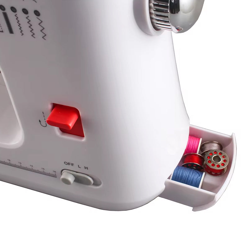 Sewing Double Needle Household 12 Stitches Sewing Machine 519 Electronic Sewing Machine With Foot Pedal And Lcd Electronic Display