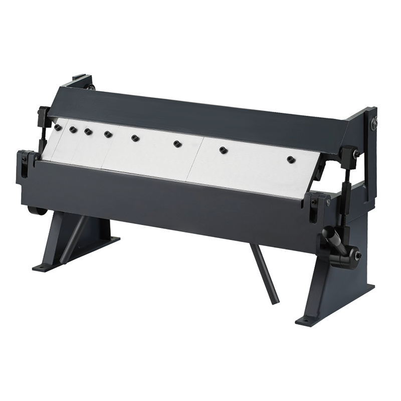 Box and Pan Brake, 24-Inch, 0-130 Degrees Sheet Metal Bending Brake, Portable Metal Bender, 5 Adjustable Fingers for Metal Bending