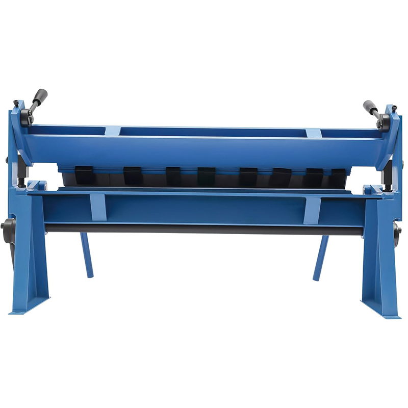 Pan and Box Brake, 24" Industrial Metal Bender &Sheet Metal Pan , Removeable Fingers 0-135° Bending Precision