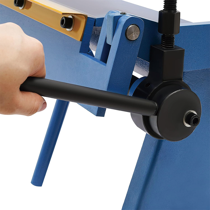 Pan and Box Brake, 24" Industrial Metal Bender &Sheet Metal Pan , Removeable Fingers 0-135° Bending Precision