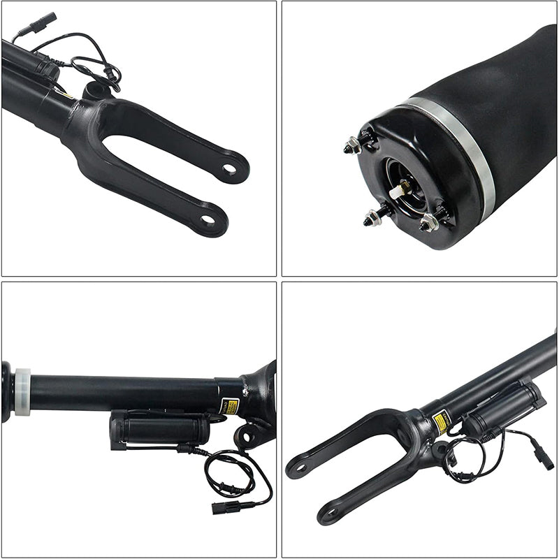 Shock Absorber Front L/R Air Suspension Strut Shock with ADS Compatible with Mercedes Benz
