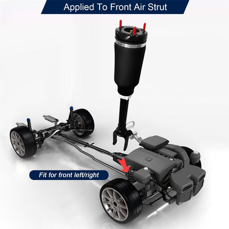 Shock Absorber Front Air Suspension Strut Assembly Shock Absorber for 2007-2012 Mercedes-Benz W164 Part# 1643206113 L/R