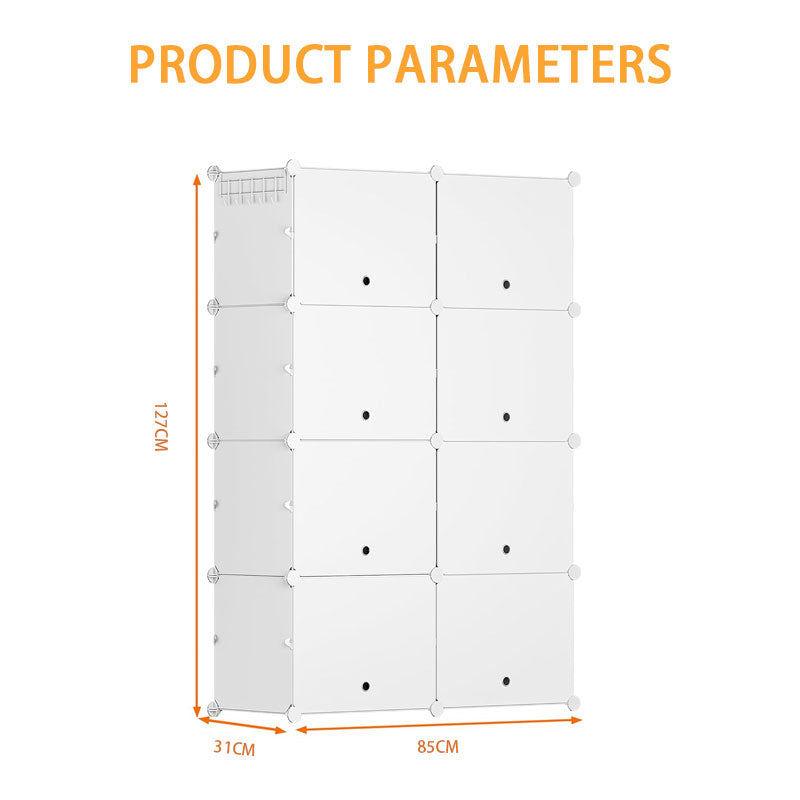 Shoe Storage Cabinet, Multi-Layer Resin pp Home Simple And Easy Shoe Rack, Suitable For Wardrobe Corridor Bedroom Entrance