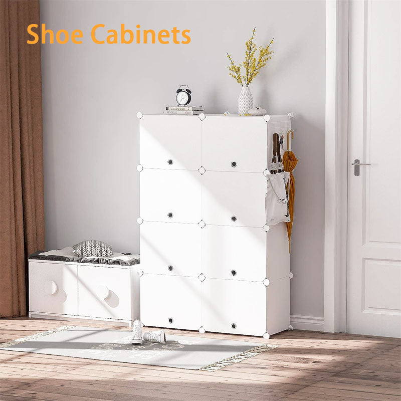 Shoe Storage Cabinet, Multi-Layer Resin pp Home Simple And Easy Shoe Rack, Suitable For Wardrobe Corridor Bedroom Entrance