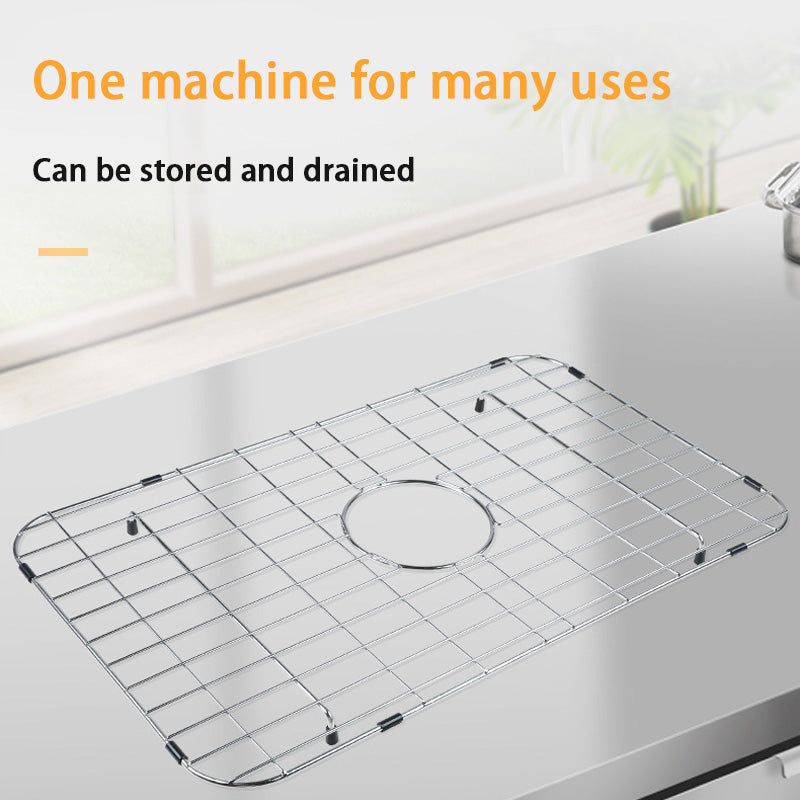 304 Stainless Steel Drain Rack, Modern And Simple Kitchen Sink Rack For Home Use, Water Control Rack For Vegetables And Fruits