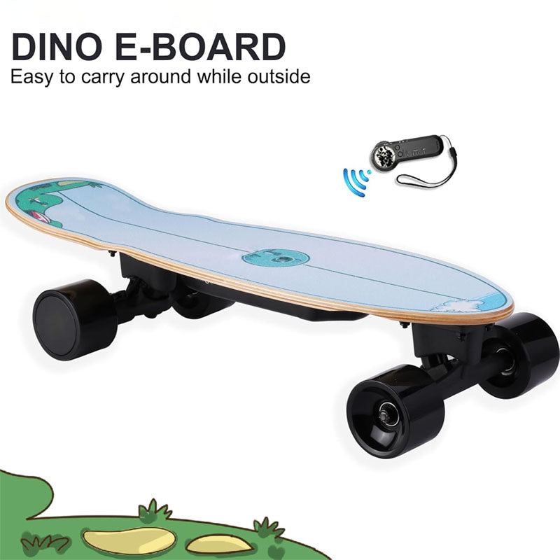 Skateboarding with Remote Control for BeginnersElectric Skateboard 2000/2600mAh Longer Range for Kids, Teens and Students