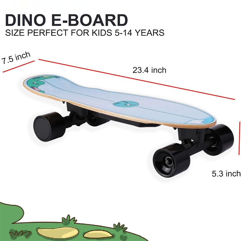 Skateboarding with Remote Control for BeginnersElectric Skateboard 2000/2600mAh Longer Range for Kids, Teens and Students