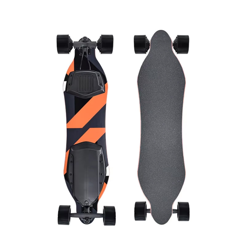 40km/h Speed Quick Charge Electric Longboard High Quality 1200W Dual Hub Motor Electric Skateboard