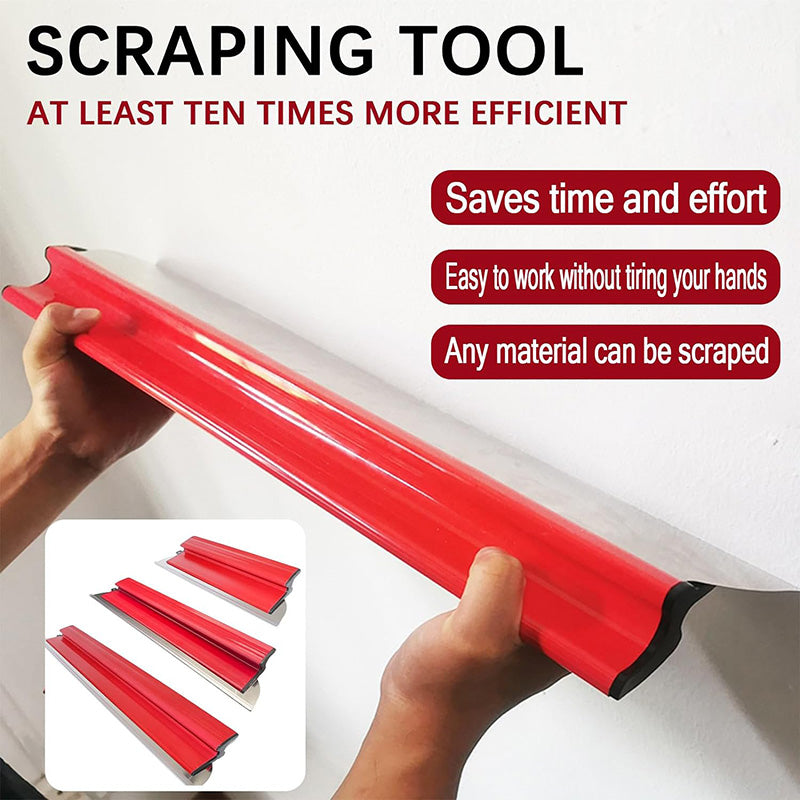Skimming Blade 32 Inch Precision 0.5mm Smooth Finish Stainless Steel Blade Drywall Skimming Blade Tool for Drywall Wallboard