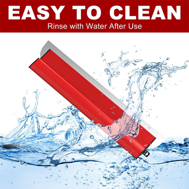 24 inch Smoothing Blade Replaceable 0.3mm Stainless Steel Blade, Drywall Trowel for Gyprock Drywall and Wall-Boardrd