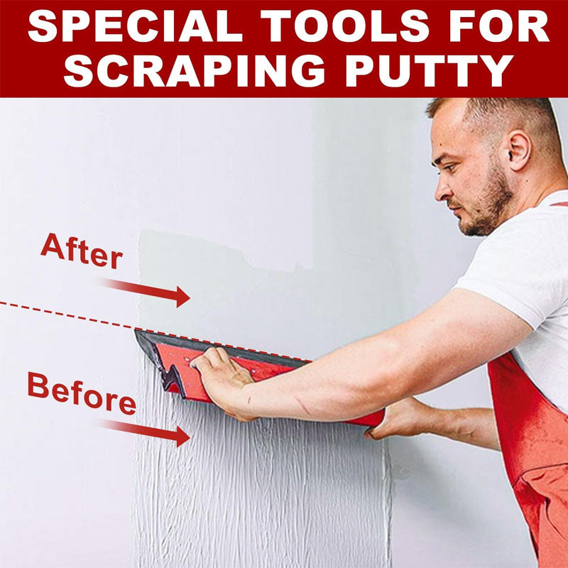 24 inch Smoothing Blade Replaceable 0.3mm Stainless Steel Blade, Drywall Trowel for Gyprock Drywall and Wall-Boardrd