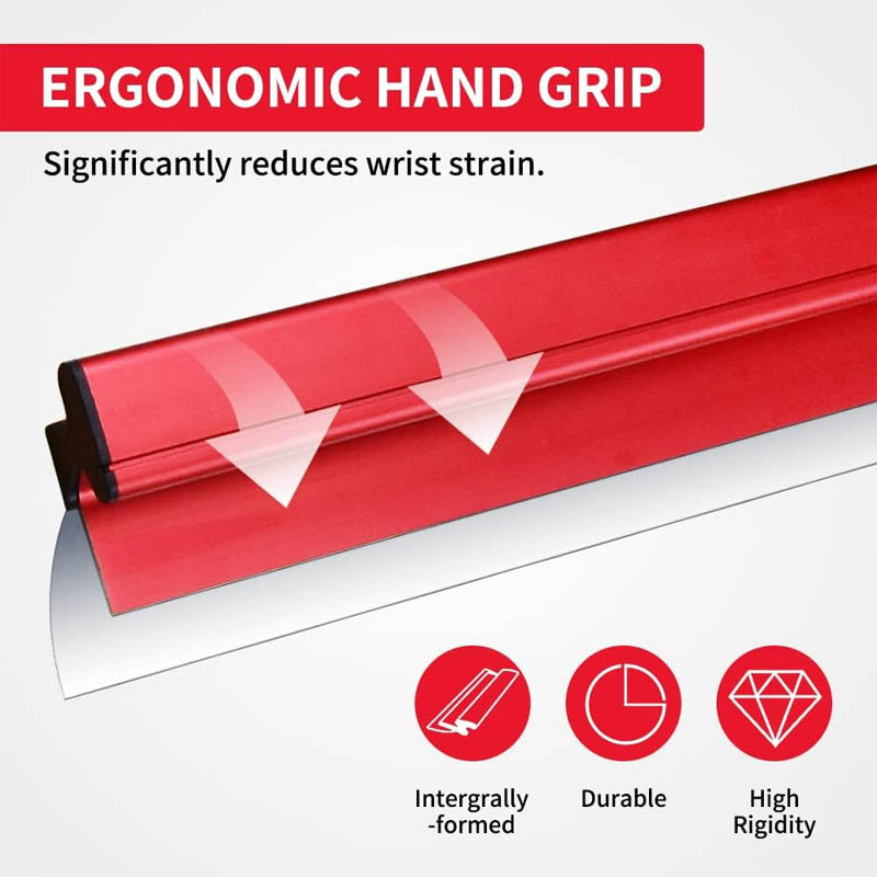 Skimming Blade Set Includes 16" 24" and 32" Blades Semi-Circular Blade Extension Handle (37"-67") and Holder