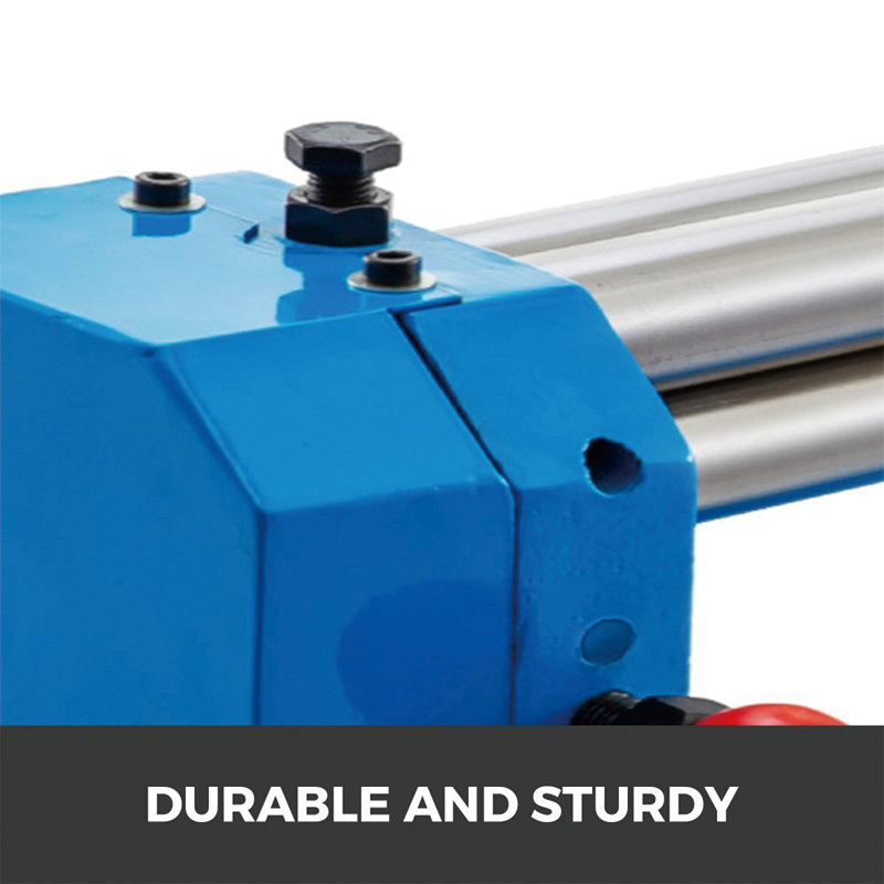 Slip Rolling Bending Machine,24 in,Sheet Metal Roller, Slip Rolling Bending Machine with Two Removable Rollers,Slip Roll Machine Up to 16 Gauge Steel