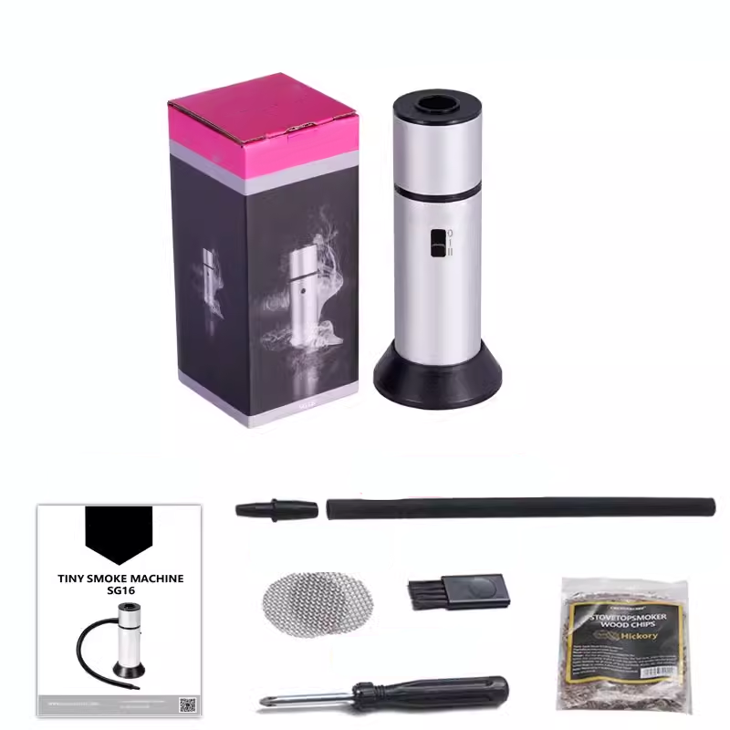 New Two-Speed Creative Chef Molecular Cuisine Smoking Gun Wood Chips Cocktail Smoking Material Smoking Machine