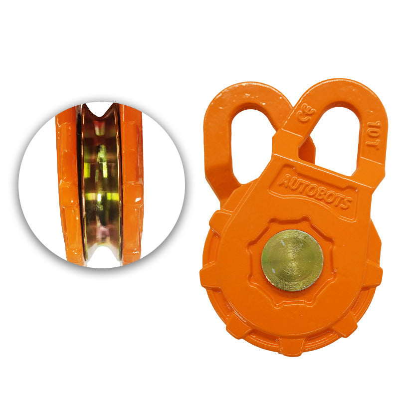 Heavy Duty New Ultra Pulle Mega Snatch Forged 10 Ton New Design 10T Forging Ultra Snatch Block