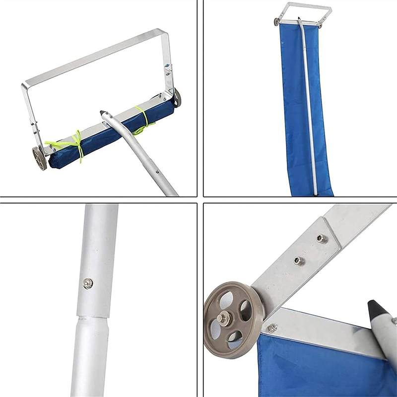 Snow Shovel Roof Snow Shovel, Portable Telescopic Snow Shovel Length 4.5m Oxford Cloth Snow Scraper Aluminum Pole Snow Rake to Clear Snow from Roof