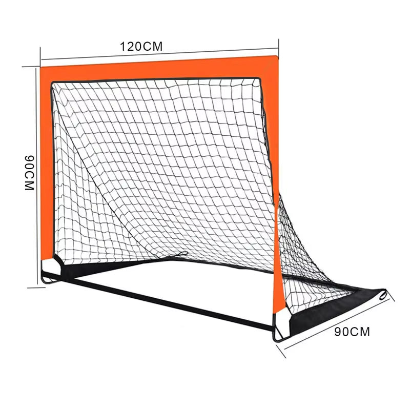 High Quality Backyard Soccer Goal 4x3 Ft Portable Pop Up Soccer Nets Folding Indoor Goal For Youth Adult Perfect For Practice